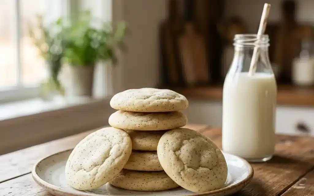 Vanilla Bean Milk Cookies