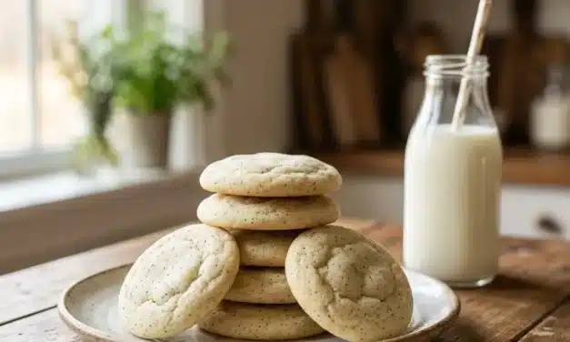 Vanilla Bean Milk Cookies